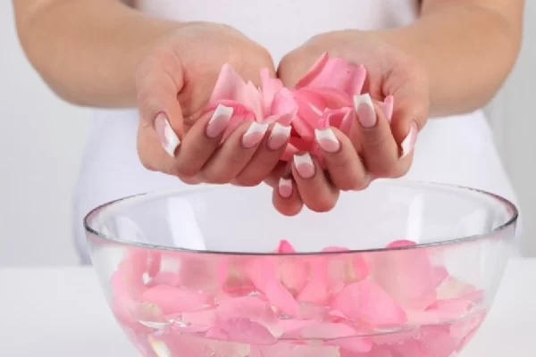 Rose Water Nails